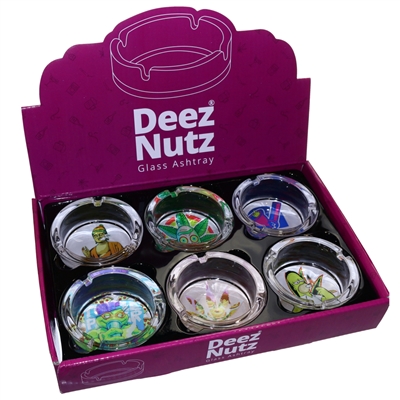 Deez Nutz Glass Ashtray Style 183