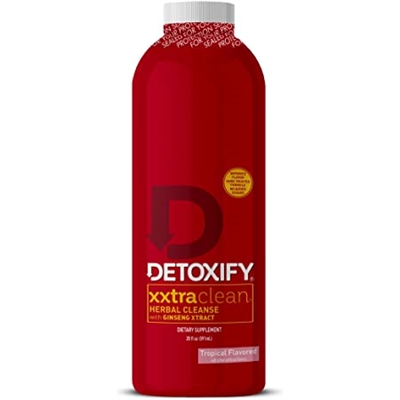 Detoxify Xxtra Clean Herbal Liquid Cleanse with Ginseng Extract  (20 Fluid Ounces)