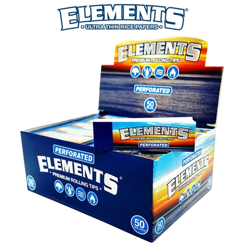 Elements - Roll Up Tips - Perforated Box-50