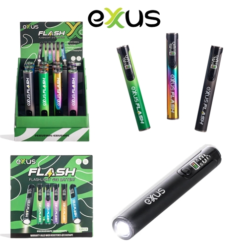 Exxus Flash Flashlight Cartridge Vaporizer (12pcs/Display)
