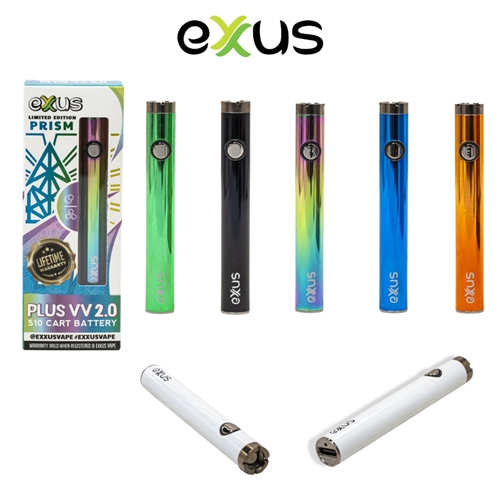 Exxus Plus VV 2.0 Cartridge Vaporizer / Battery