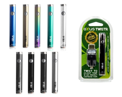 Exxus TwistR Cartridge Vaporizer / Battery