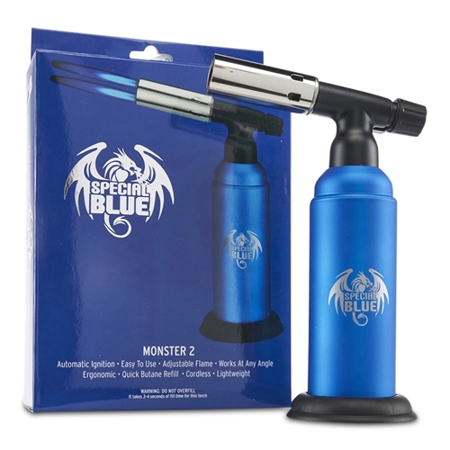 Special Blue - MONSTER 2 Flame Torch - 8"