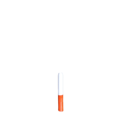 GCIG-M Glass Quartz Cigarette Bat -Meduim (10ct)