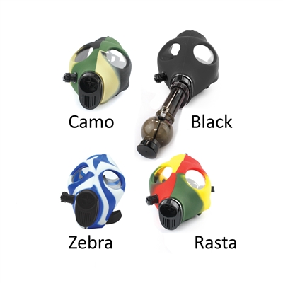 GAS MASK WATER PIPE