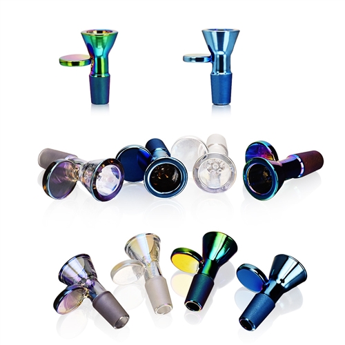 Fully Fumed  Bowl with Built in Screen and Matching Handle -14mm