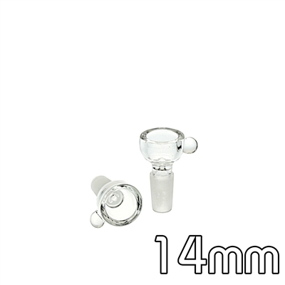 Cone Shape Heavy Clear 14mm Bowl