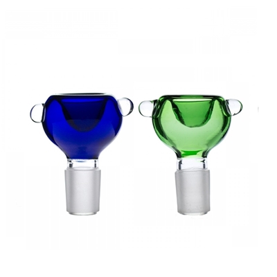 Round Glass On Glass Bowl ( Colored)-18mm