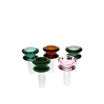 Double Layer Heavy Glass Bowl 14mm