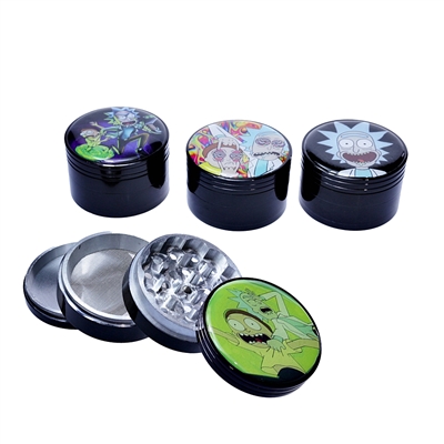 4Piece Metal RM Black Grinder 63MM (2.5'')