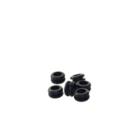 10MM Donut Rubber Grommet Black (20ct)