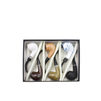 â€‹Elegant Nirvana Wood Look Pipe - Assorted colors