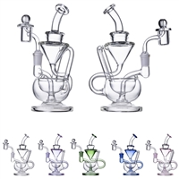 Human Grade Glass 8" Recycler 1A