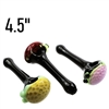 4.5'' Honeycomb Golf Ball Glass Hand Pipe