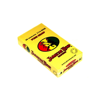 Jamaican Hemp 1Â¼ Rolling Papers Box-25