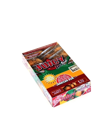 Juicy jays Jamaican Rum Flavored Rolling Papers 1Â¼ Box-24