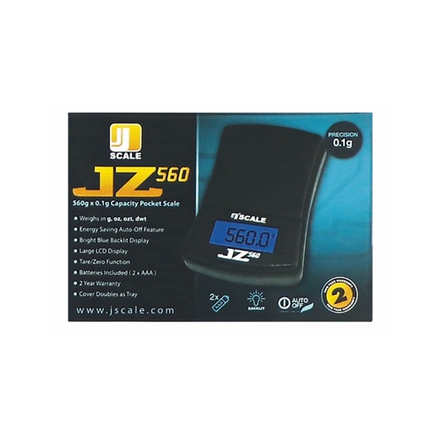 Jennings JScale JZ560 Mini Pocket Scale 560g X 0.1g