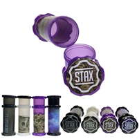 Stax Stackable Small 3 Parts Stash Storage Jar Small Air Tight Smell Proof (Authentic)
