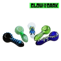 4'' Glow in the Dark Hand Pipe