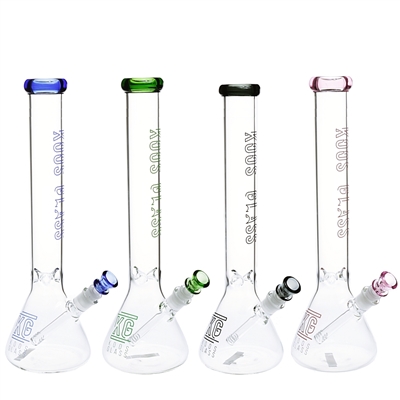 KGW-04   KOOS Glass Beaker Waterpipe  18''