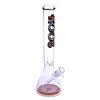 KGW-054  KOOS Glass Water Pipe Beaker With Special Decal 16"