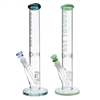 KGW-07   KOOS Glass  Straight Tube Waterpipe  16''