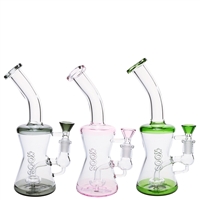 Koos Glass Water Pipe With Down Stem