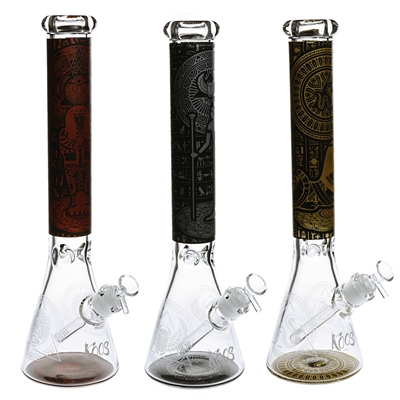 KGW-170   KOOS Glass Beaker Ancient Egyptians Theme 16"
