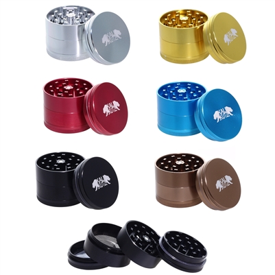 KALI KUTZ 2.2''  4PCS HIGH QUALITY ALUMINUM GRINDER