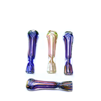 LT-CH20  3'' Inside Out Fumed Lined Chillums / One Hitter