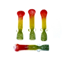 LT-CH336  3.5'' Rasta Chillum / One Hitter