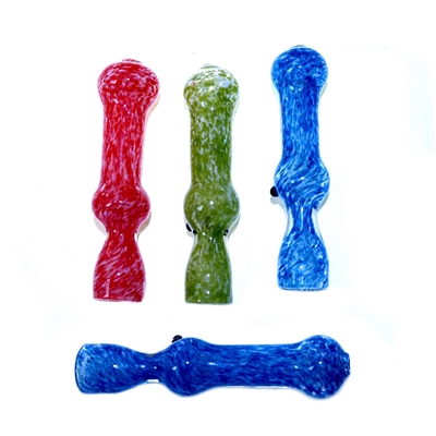 LT-CH343  3.5''  3 Dots Colored  Inside Out Chillum / One Hitter