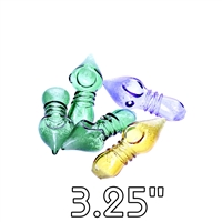 3.25" Color Tube Ring Hand Pipe (10ct)