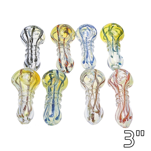 2.5'' Glass Hand Pipe (10ct)