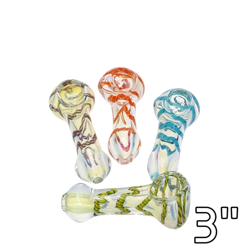 3'' Glass Hand Pipe