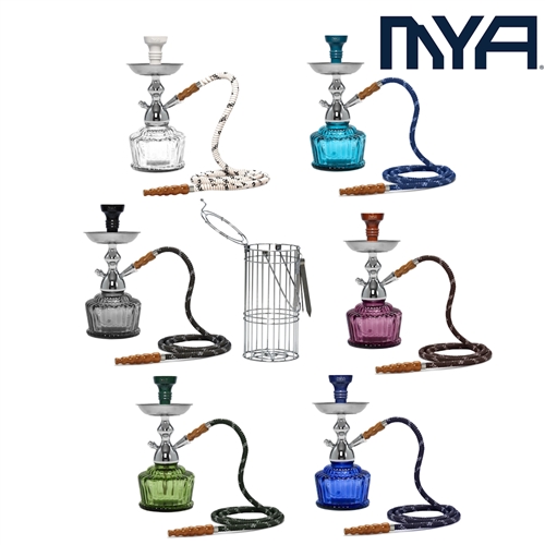 MYA Hookah 14" in Basket (QT)