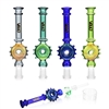 VAULT Glass Colored Dab Straw  - 7.5" Nectar Collector