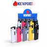 Newport Zero Z-Zeus Mini Windproof Lighter - Assorted Colors - Display of 25