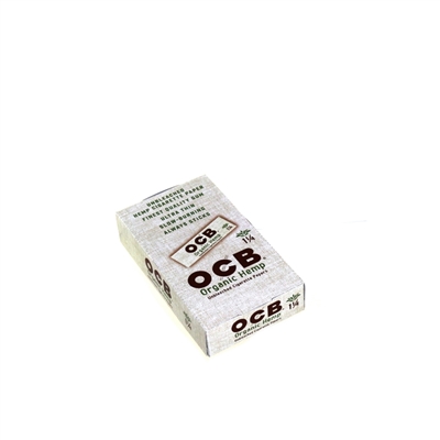 OCB 1Â¼ size Organic Rolling Papers Box-24