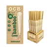 OCB Bamboo Unbleached Cones 1 1/4 - (50 per Box)