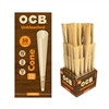 OCB Unbleached Cones 1 1/4 - (50 per Box)