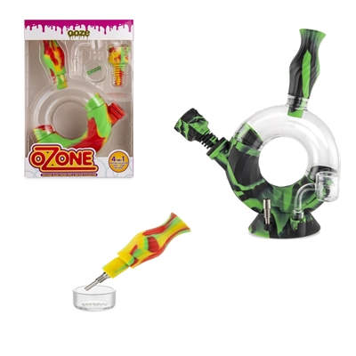 Ooze Ozone Silicone Water Pipe & Nectar Collector