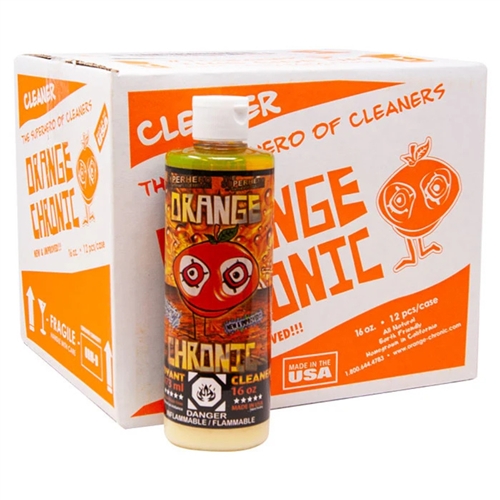 Orange Chronic Glass/Pyrex Cleaner.  16oz
