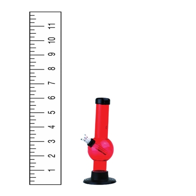 6'' Acrylic Plastic Waterpipe  Thumb Carb