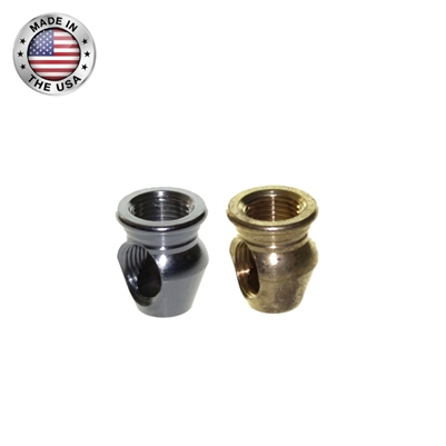 Metal Pipe A-5 Elbow (Brass-Nickel)