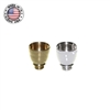 Metal Pipe B-2 Double Size Bowl Part (Nickel-Brass)