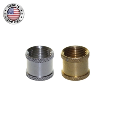 Metal Pipe C-6 Connector (Nickel-Brass)