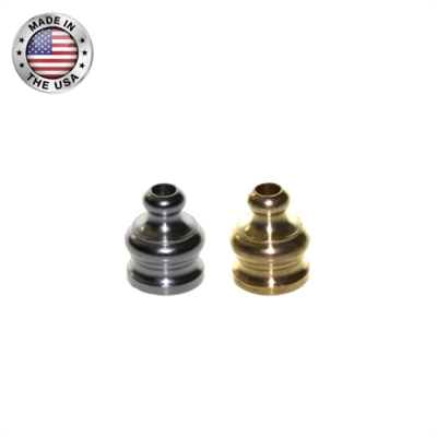 Metal Pipe M-1 Mouth Piece (Nickel-Brass)