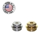 Metal Pipe S-2 Cover (Brass-Nickel) (Bag of 10)