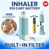 Smyle Inhaler 510 Cart Battery + Cloud Filters